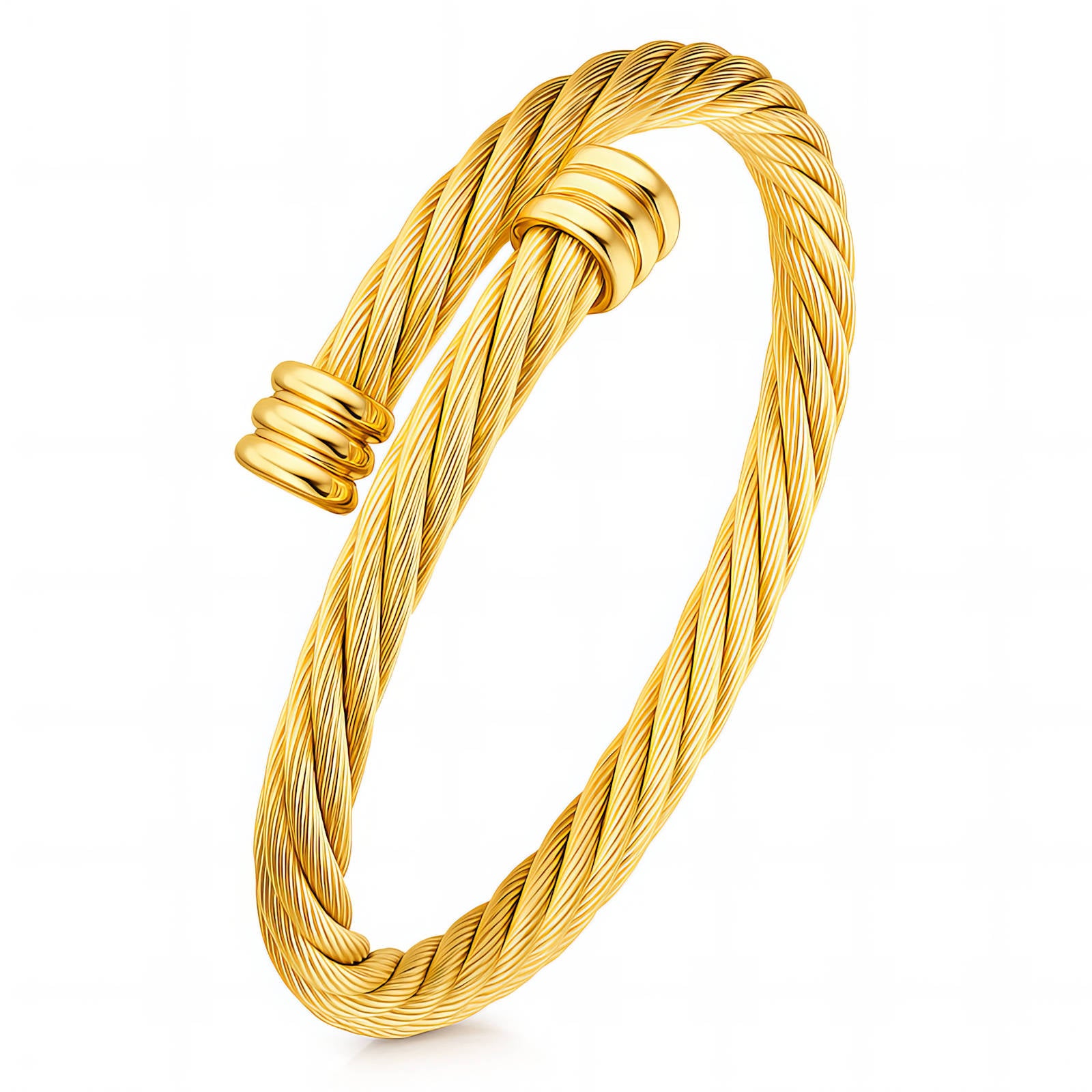 Aurelia Twist Cuff Bracelet